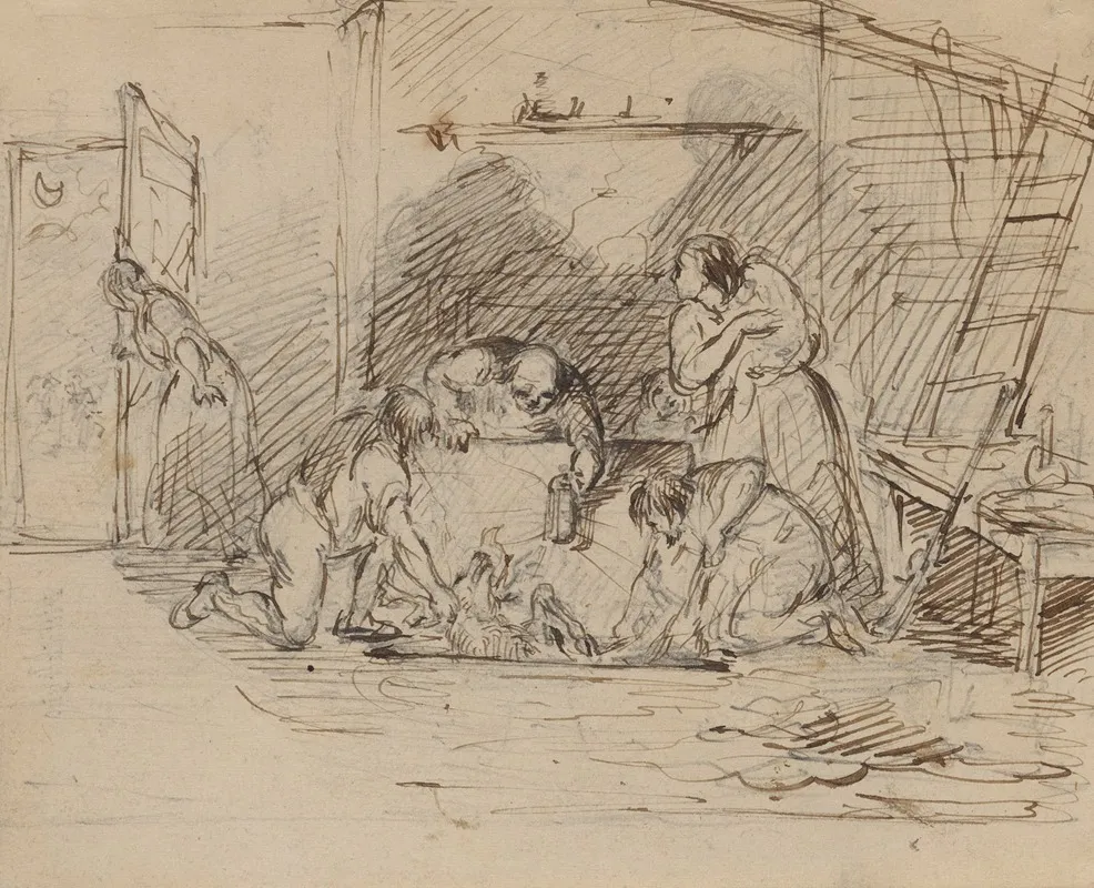 Drawing Of Cabin Interior 2