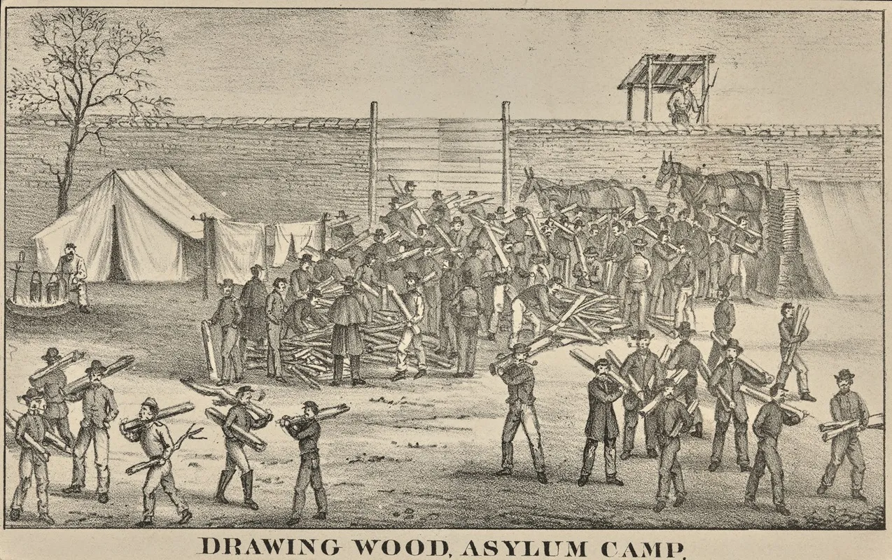 Drawing Wood Asylum Camp