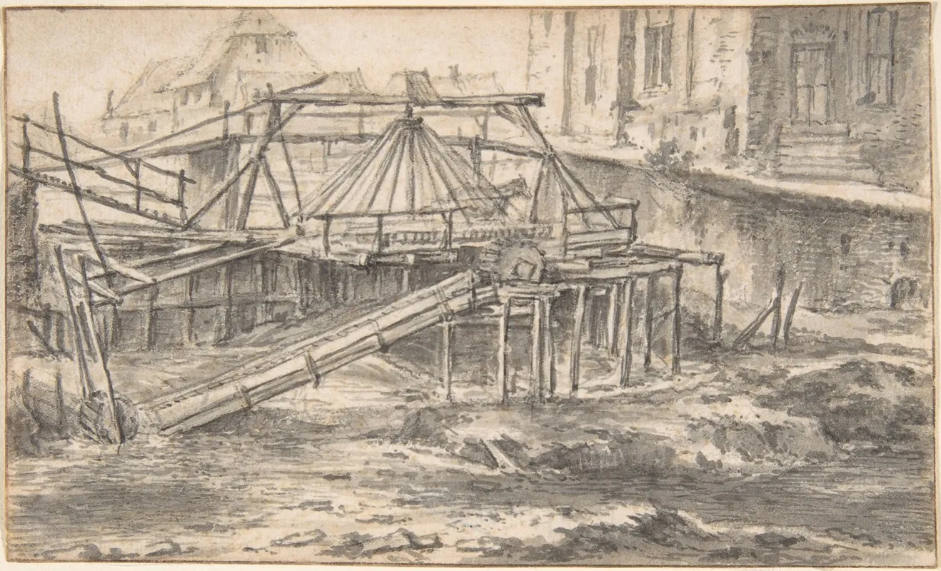 Dredging A Canal