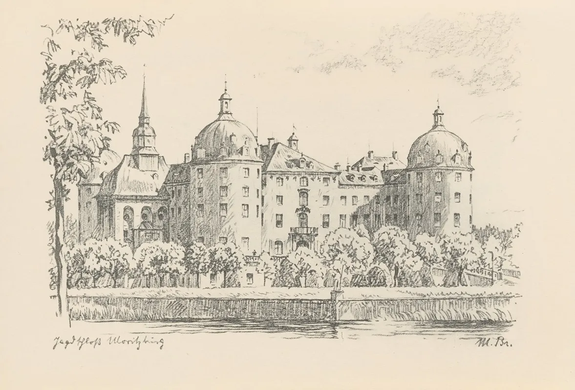 Dresden Die Stadt Und Seine Umgebung Pl 07 by Max Brückner - Canvas Print