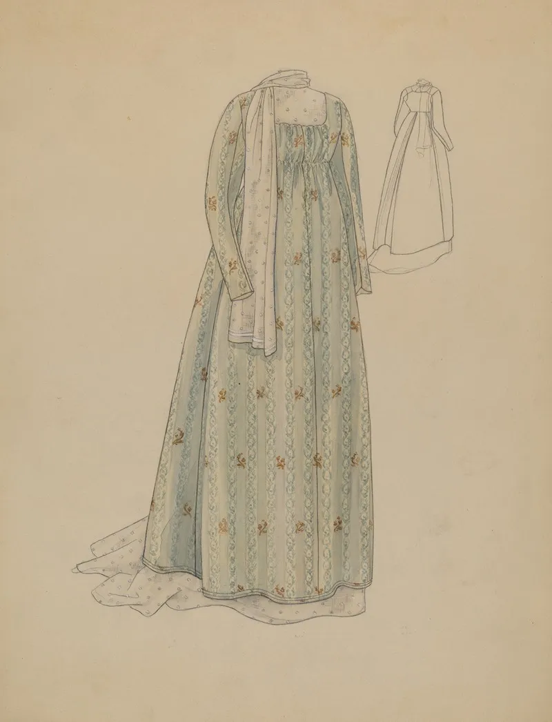 Dress 256 by William Hoffman - Canvas Print