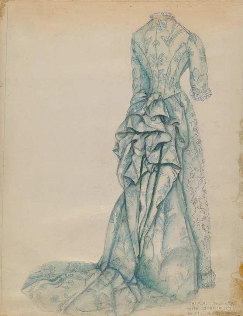 Dress 53 by Fanchon Larzelere - Canvas Print