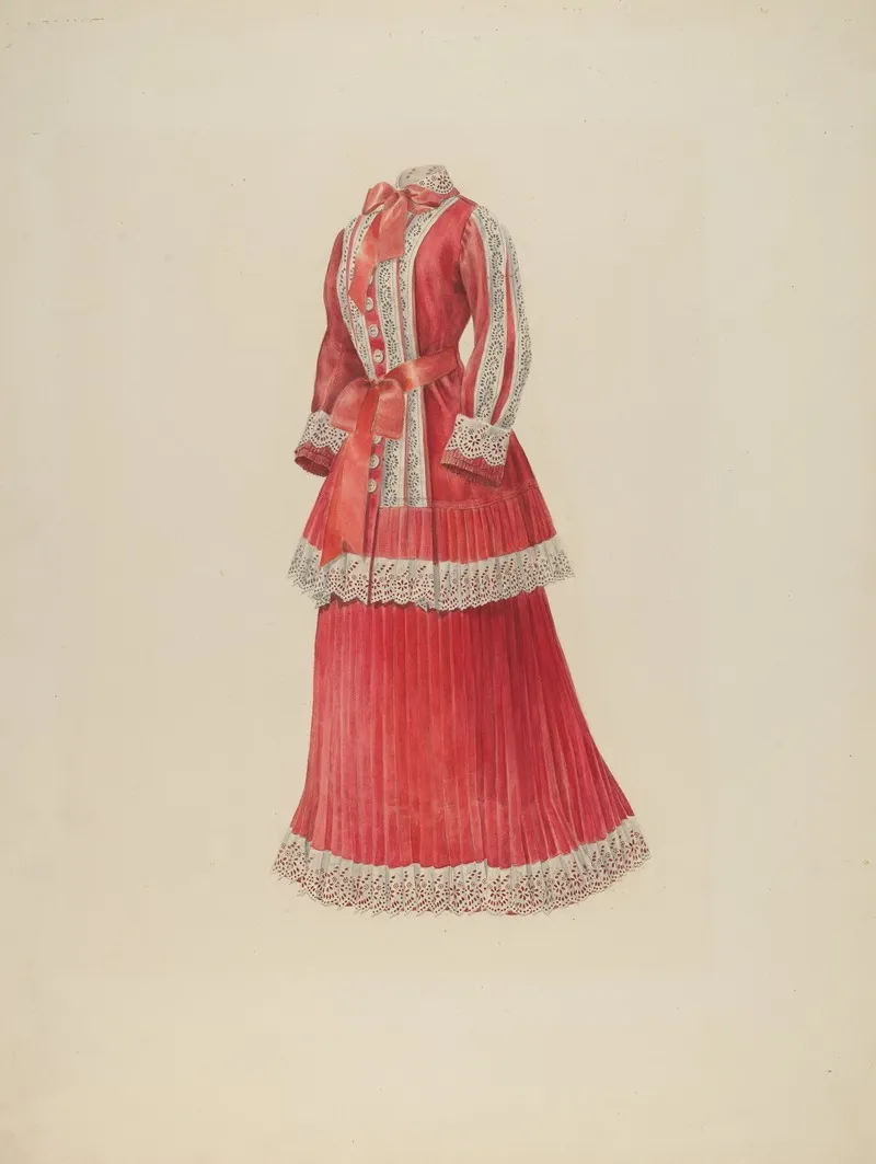Dress 71 by Henry De Wolfe - Canvas Print