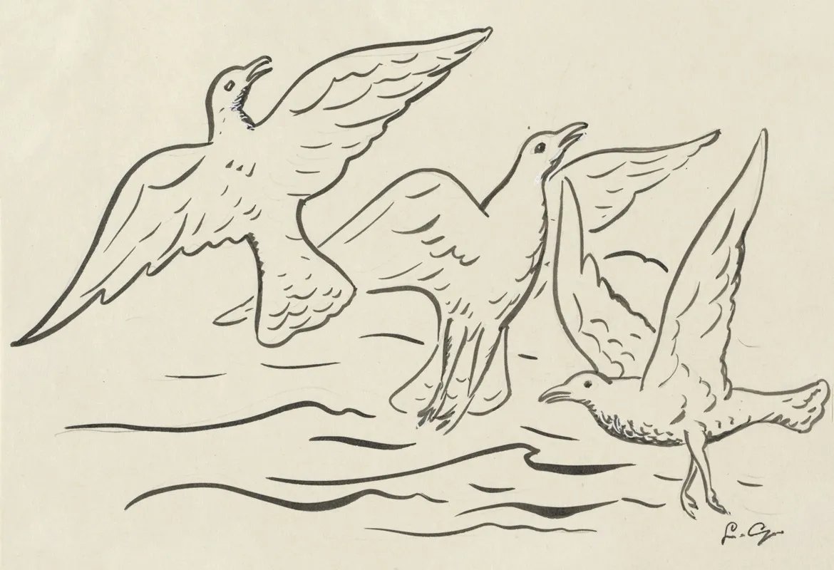 Drie Vogels In De Lucht