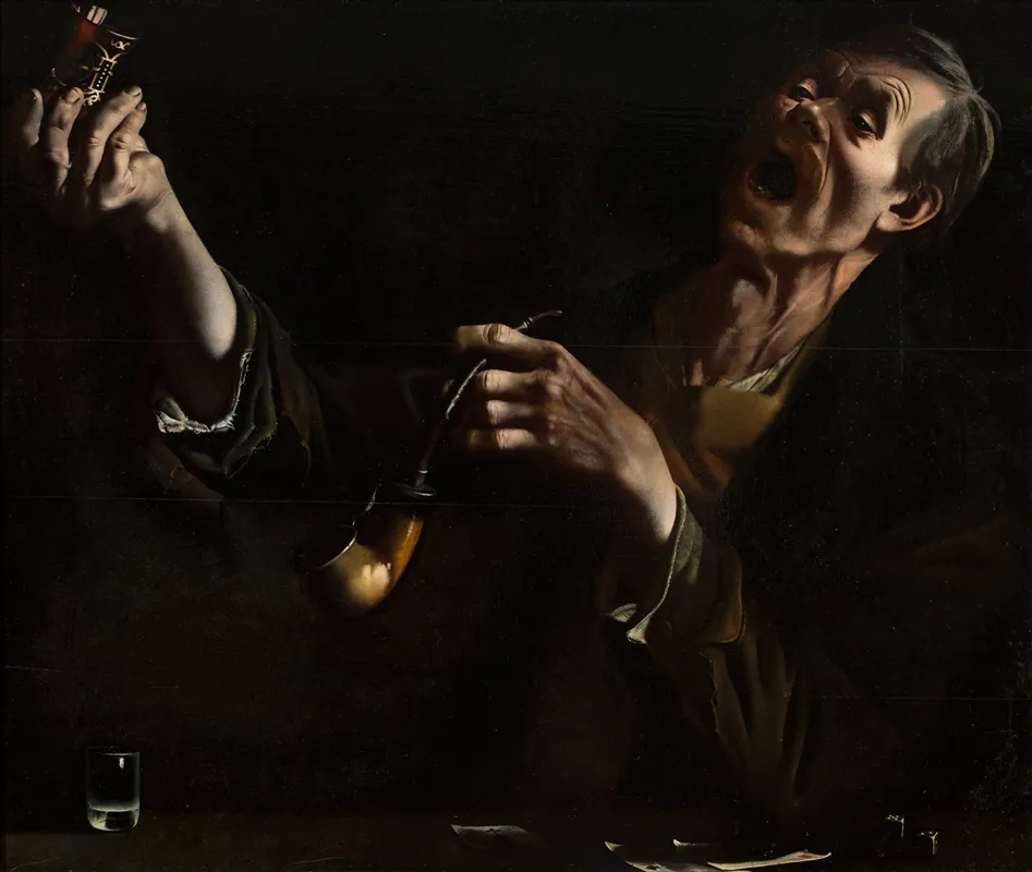 Drunkard 5 by Jan Gotard - Canvas Print