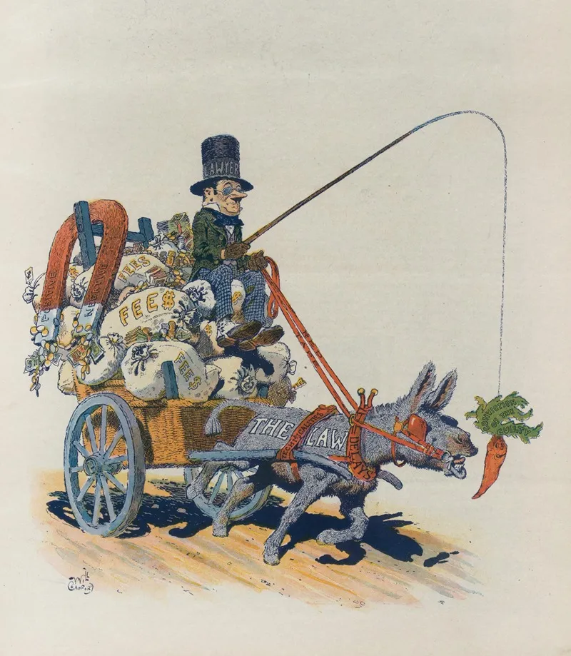 Due Process Of Law 2 by Will Crawford - Canvas Print