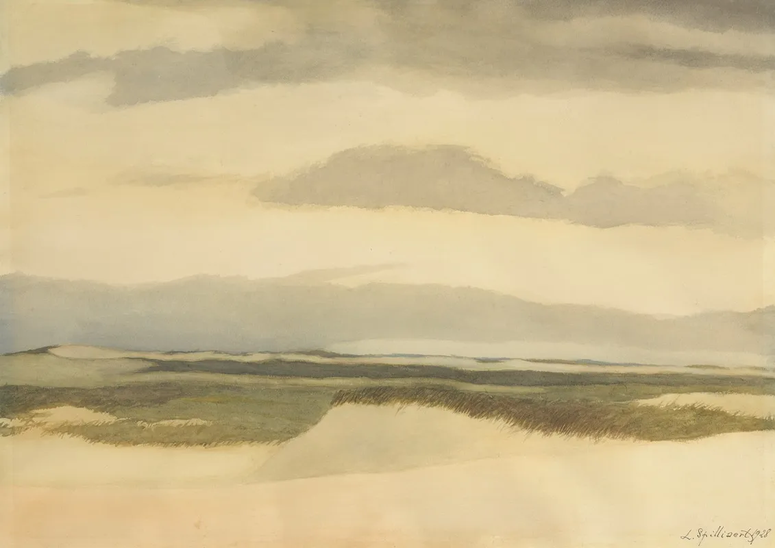 Duinen 2 by Léon Spilliaert - Canvas Print