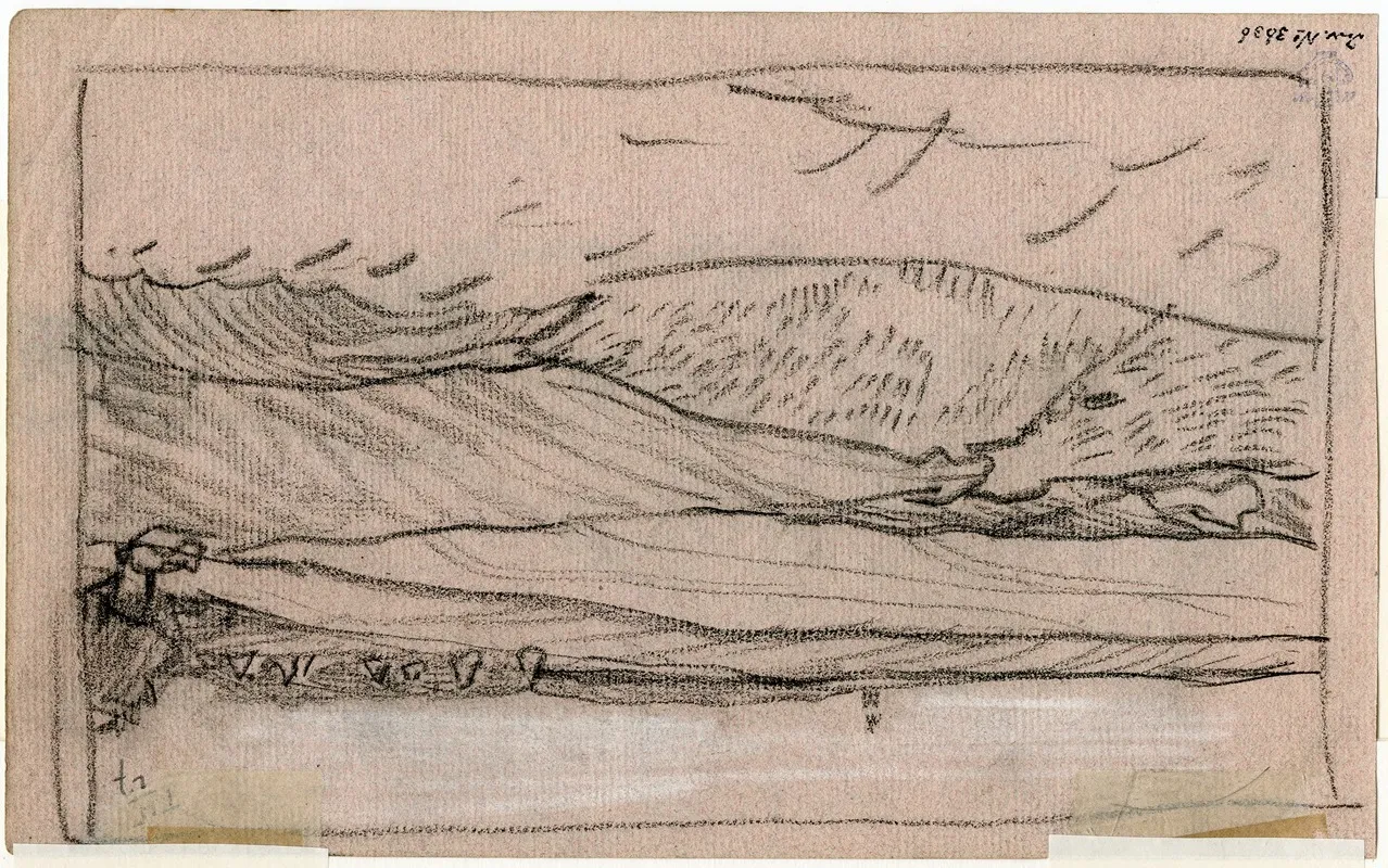 Duinlandschap 4 by Theo van Hoytema - Canvas Print