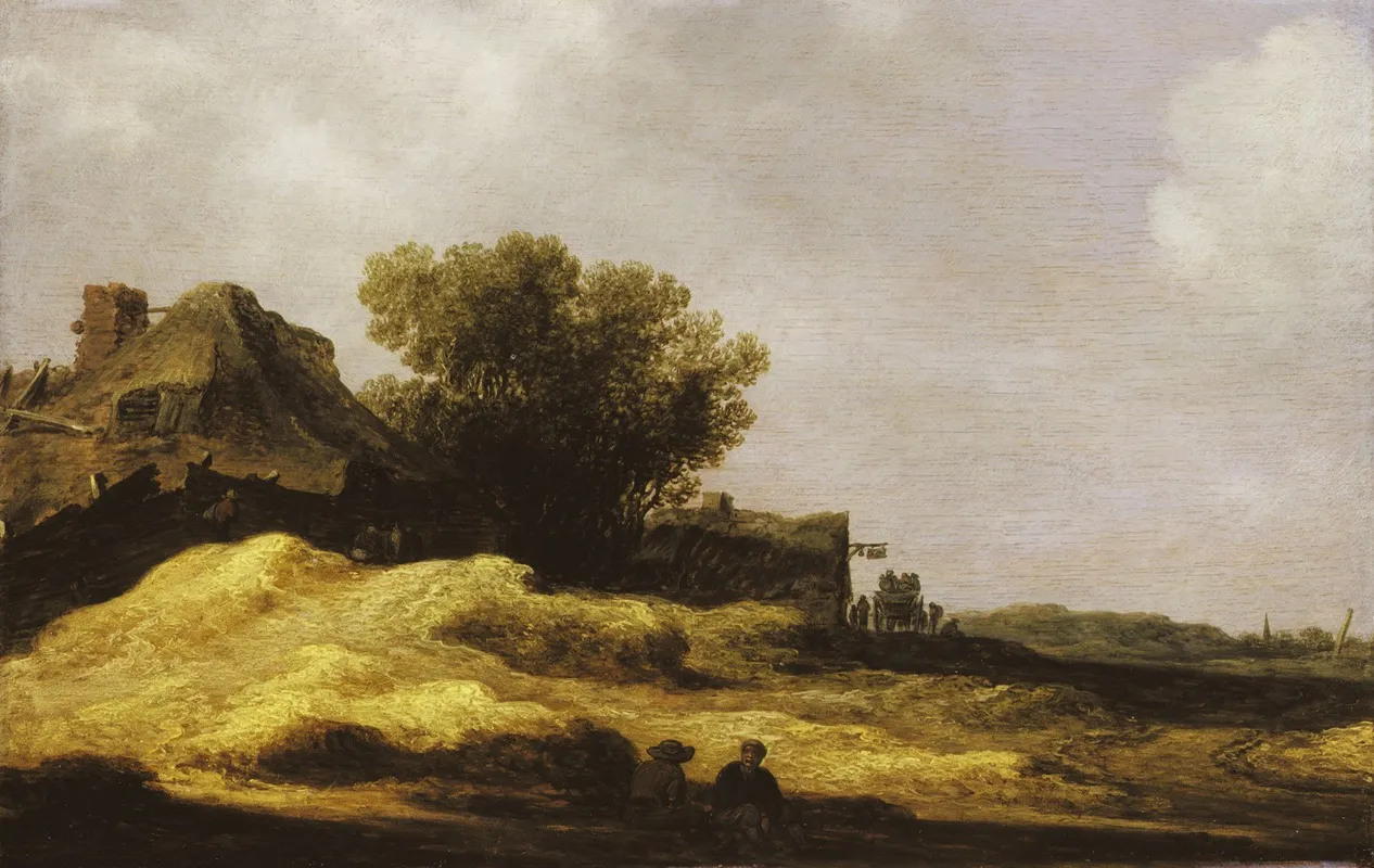 Duinlandschap Met Herberg