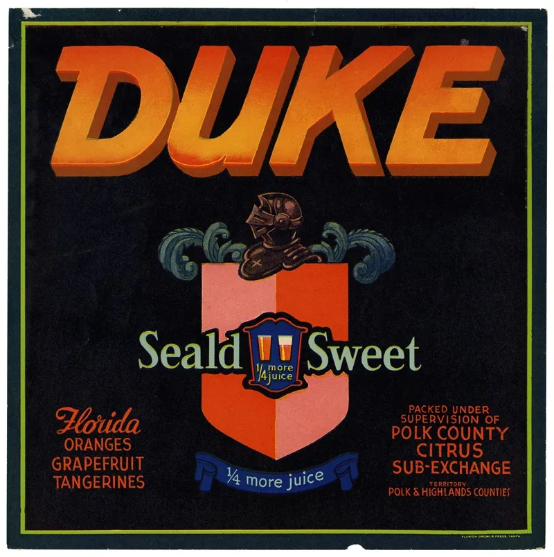 Duke Citrus Label 2