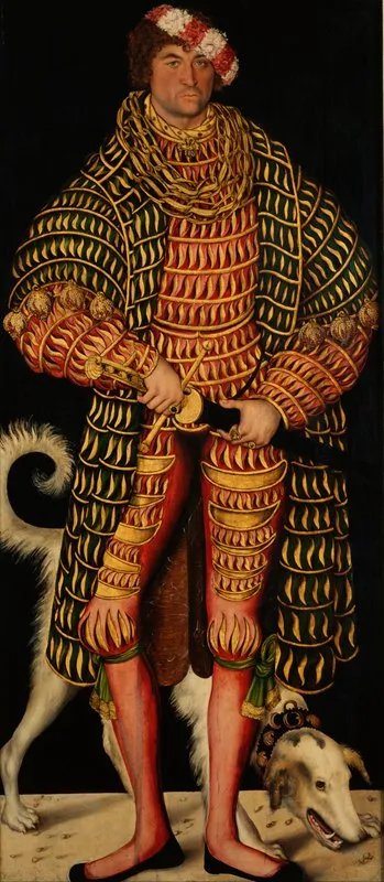 Duke Henry The Pious by Lucas Cranach the Elder - Canvas Print