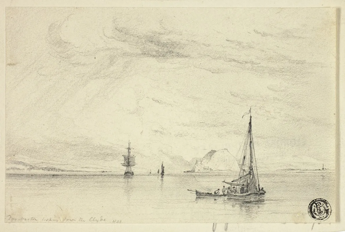 Dunbarton Looking From The Clyde