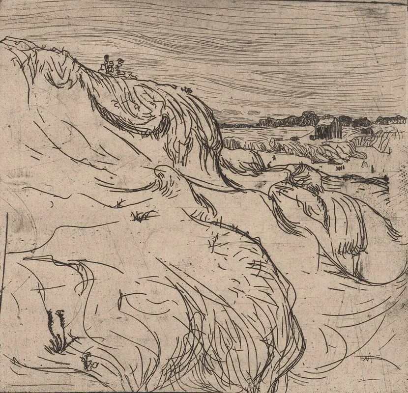 Dune Et Maison Au Pouldu