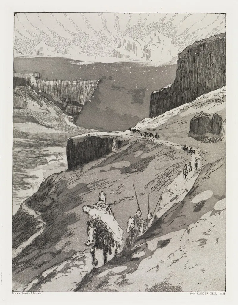 Durch Gebirge Zelt Opus Xiv 1 Teil Nr 19