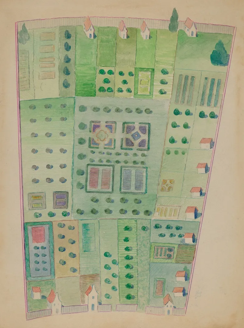 Dutch Garden Plan