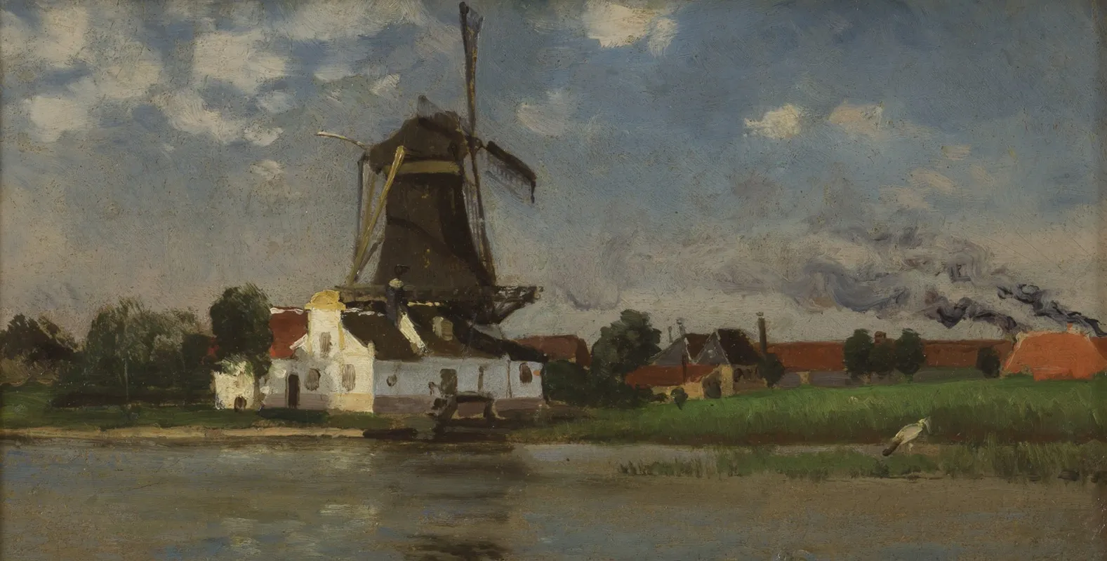Dutch Motif by Carl Skånberg - Canvas Print