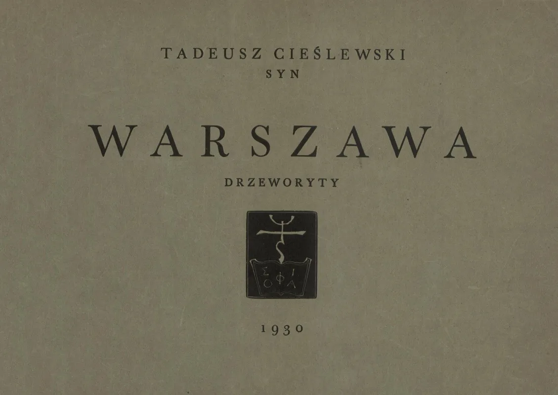 Dwanascie Widokow Warszawy Title Page