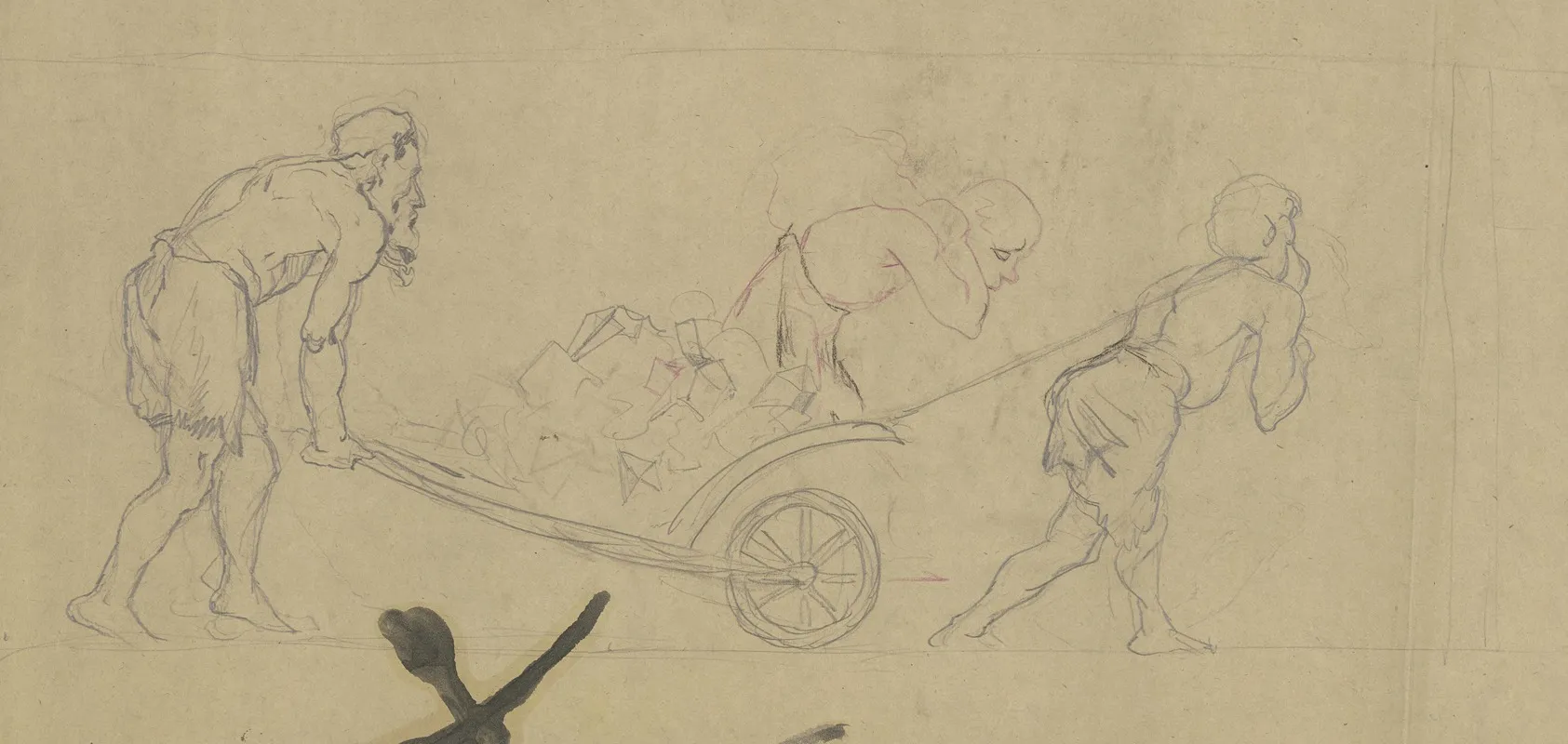 Dwarves With Wheelbarrows