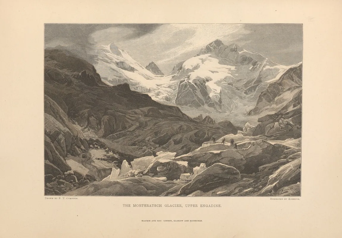 E ‎ ‎t ‎ ‎compton The‎ ‎morteratsch‎ ‎glacier‎ ‎upper‎ ‎engadine