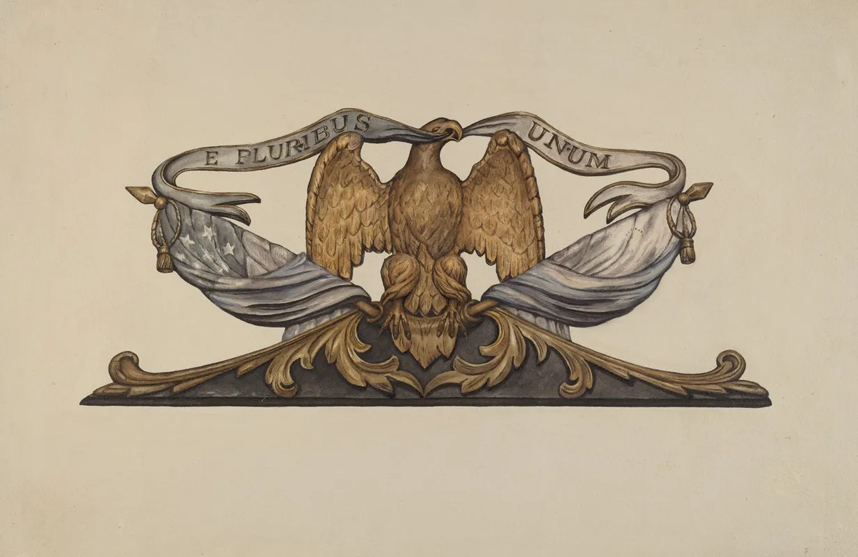 Eagle 18 by Flora Merchant - Canvas Print