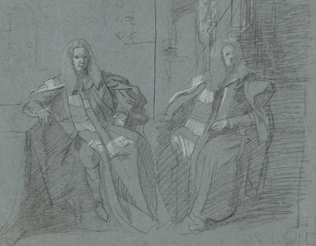 Earl Of Mansfield by John Singleton Copley - Canvas Print