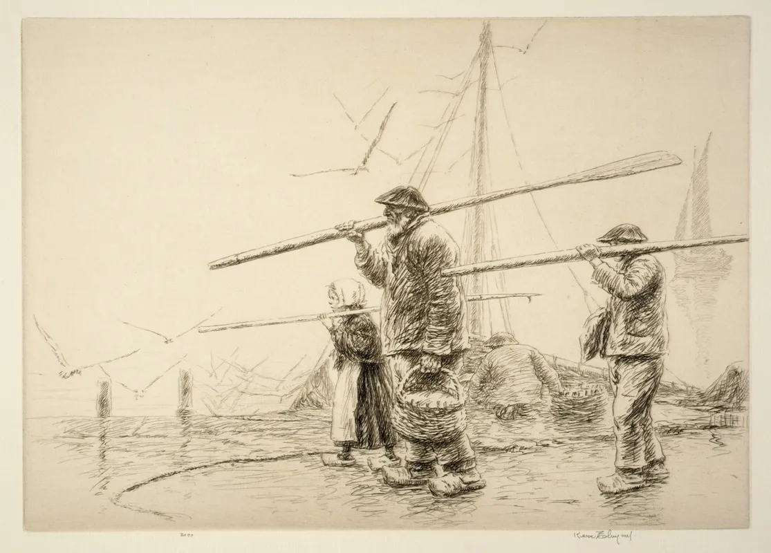 Early Morning Brittany by Kerr Eby - Canvas Print