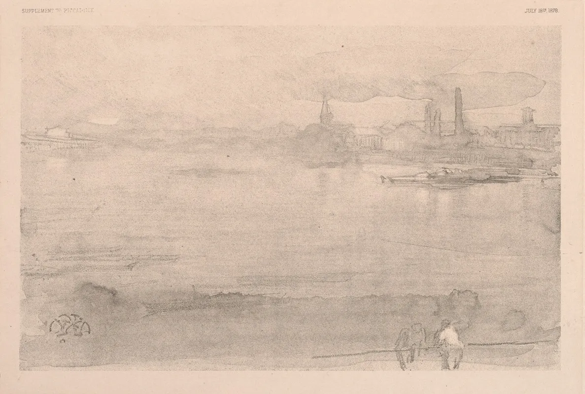 Early Morning The Thames At Battersea 1878