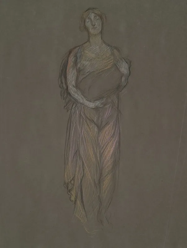 Early Study For The Infancy Of Galahad