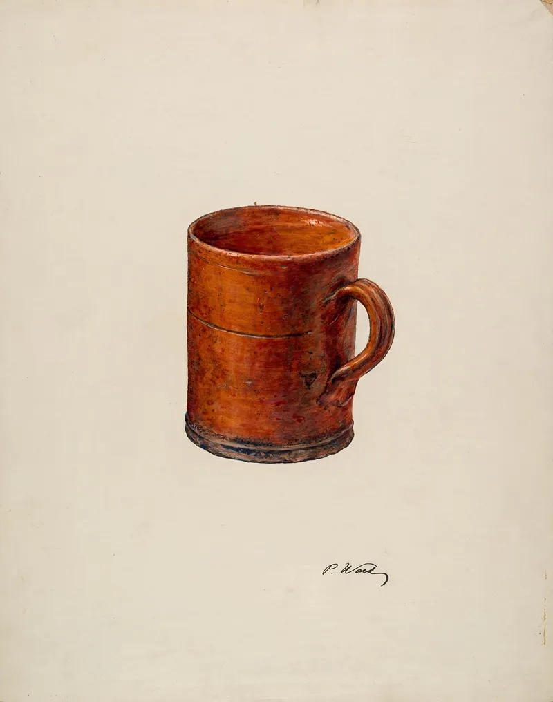 Earthenware Mug by Paul Ward - Canvas Print