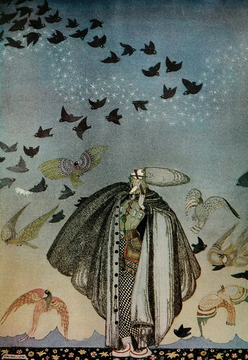 East Of The Sun And West Of The Moon Pl 25 by Kay Rasmus Nielsen - Canvas Print