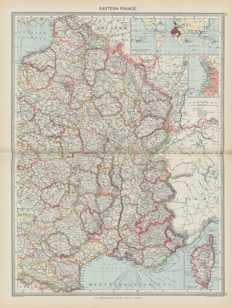 Eastern France by Amalgamated Press - Canvas Print