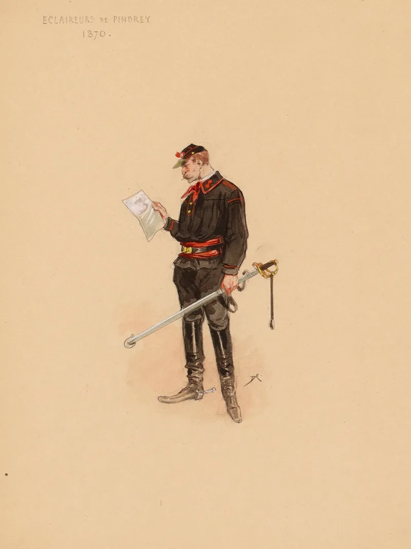 Eclaireurs De Pindrey 1870