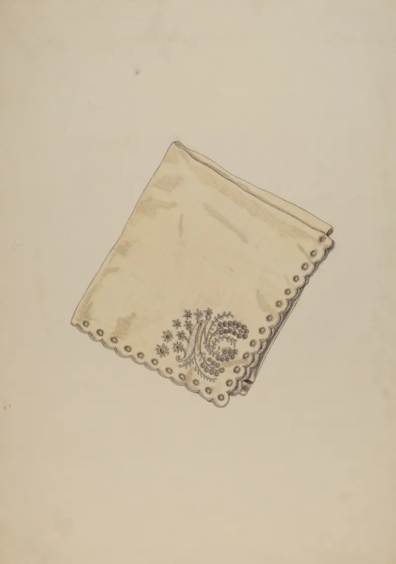 Economy Handkerchief by Katherine Hastings - Canvas Print