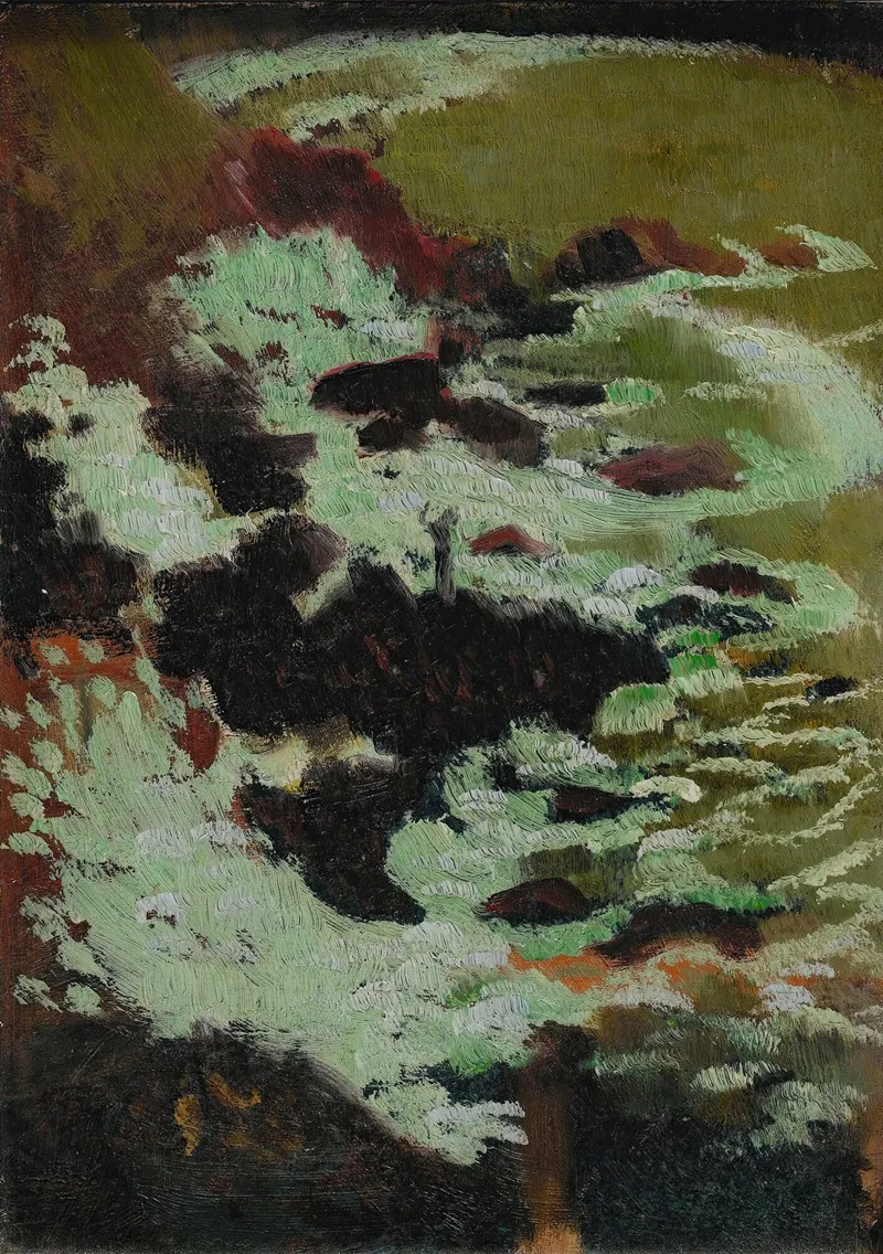 Ecume Verte by Maurice Denis - Canvas Print