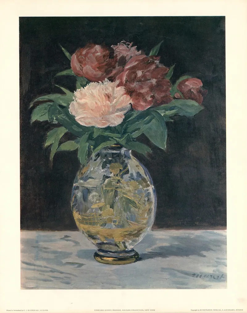 Edouard Manet Peonies