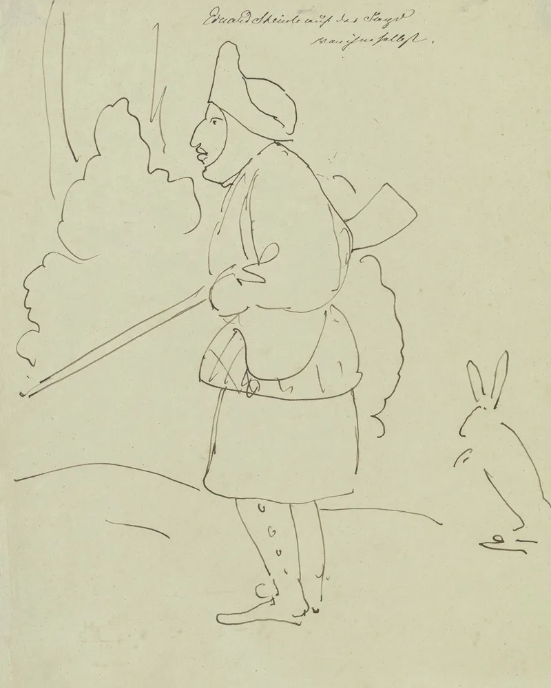 Edward Steinle Auf Der Jagd