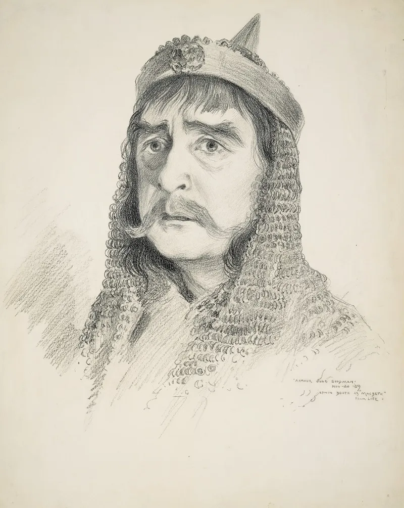 Edwin Booth As Macbeth
