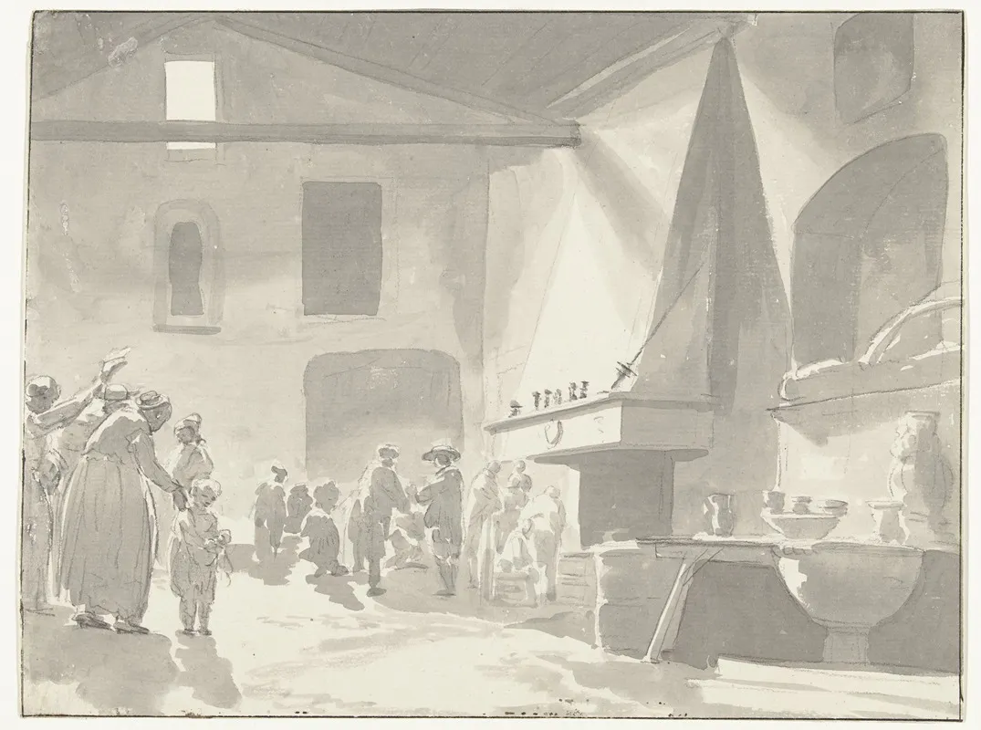 Eetzaal Van De Herberg In Barletta