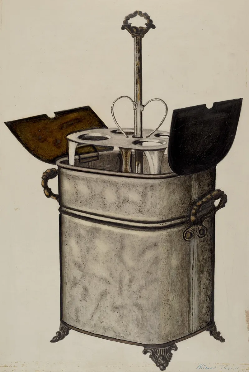 Egg Boiler by Richard Taylor - Canvas Print