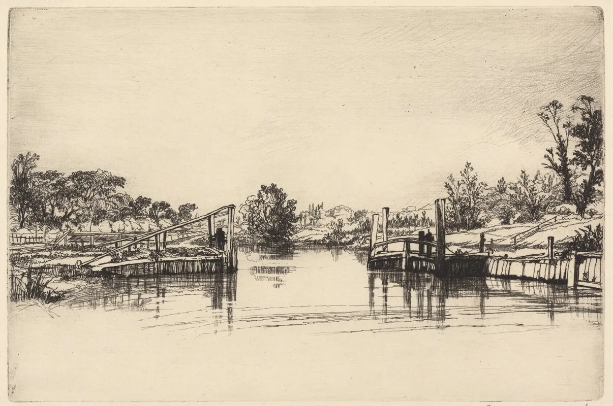 Egham Lock