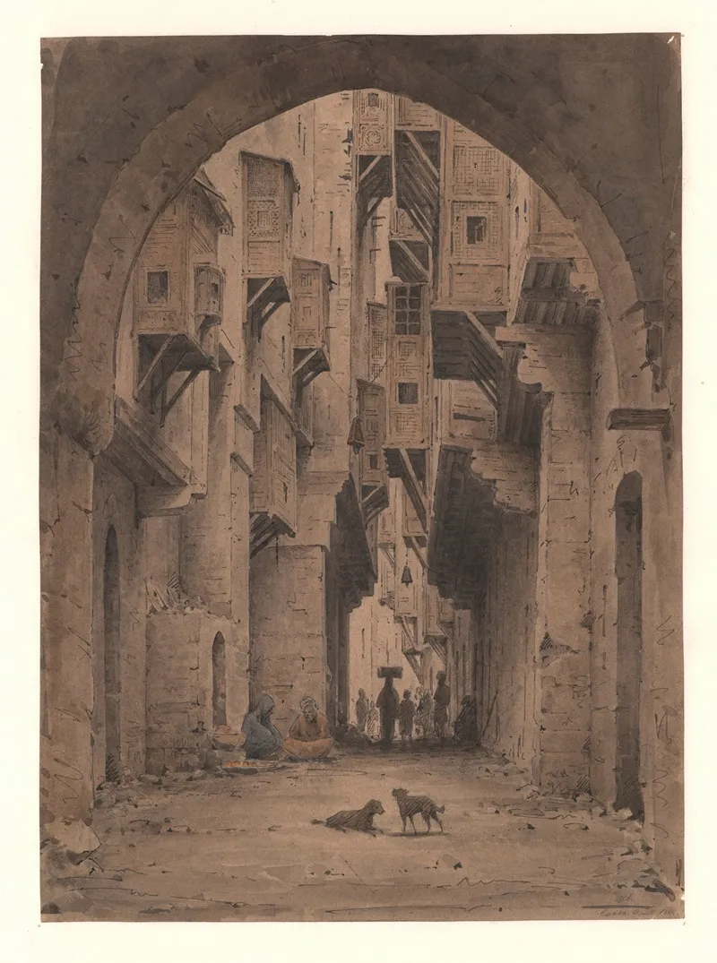 Egypt 10 by Harald Conrad Stilling - Canvas Print