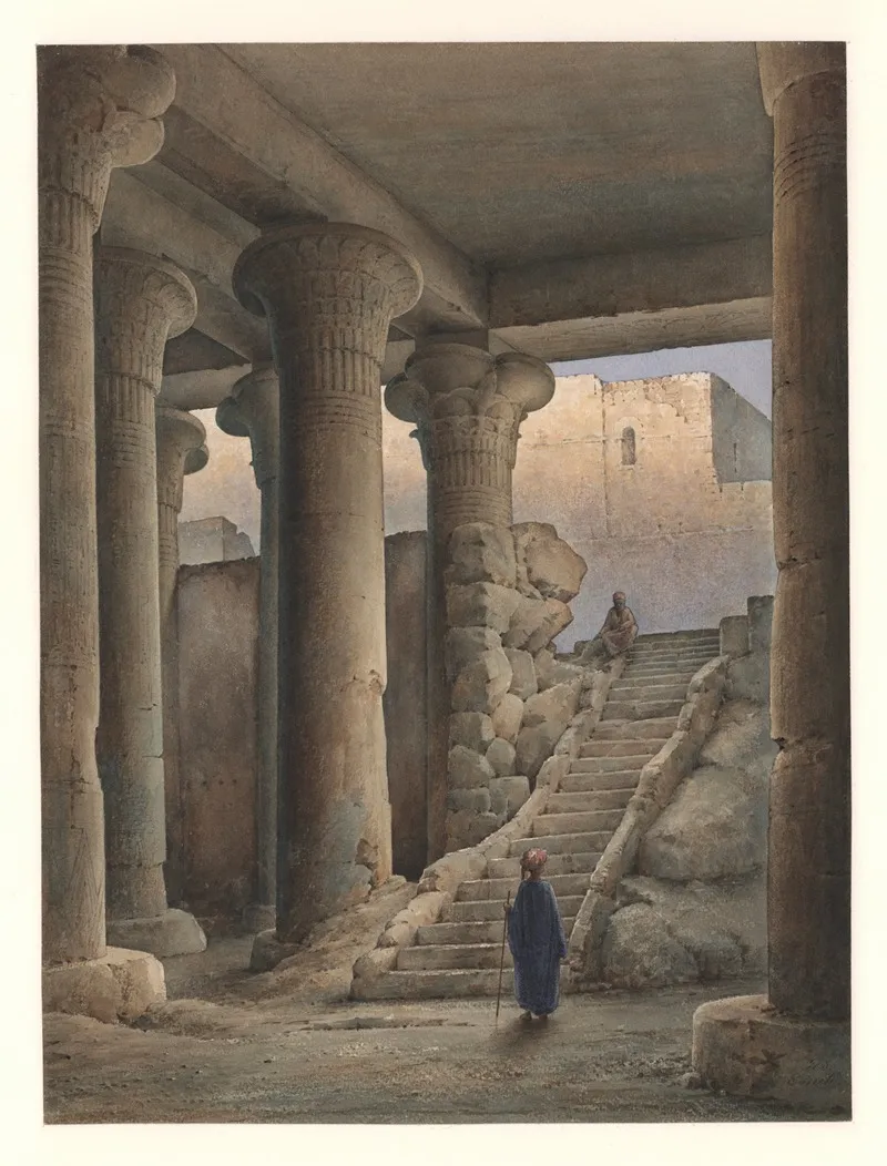 Egypt 5 by Harald Conrad Stilling - Canvas Print