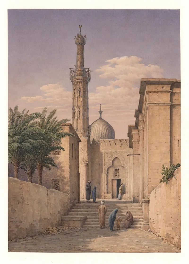 Egypt Mosque In Alexandria