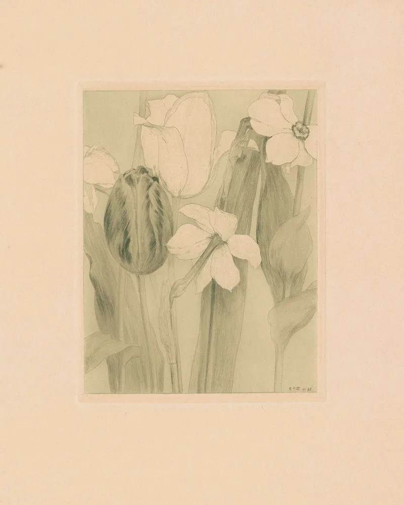 Ein Paar Blumen