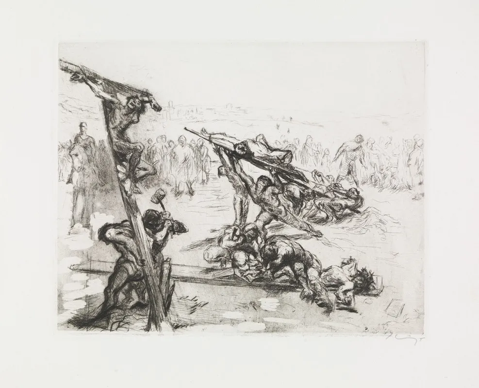 Eine Passion by Max Slevogt - Canvas Print