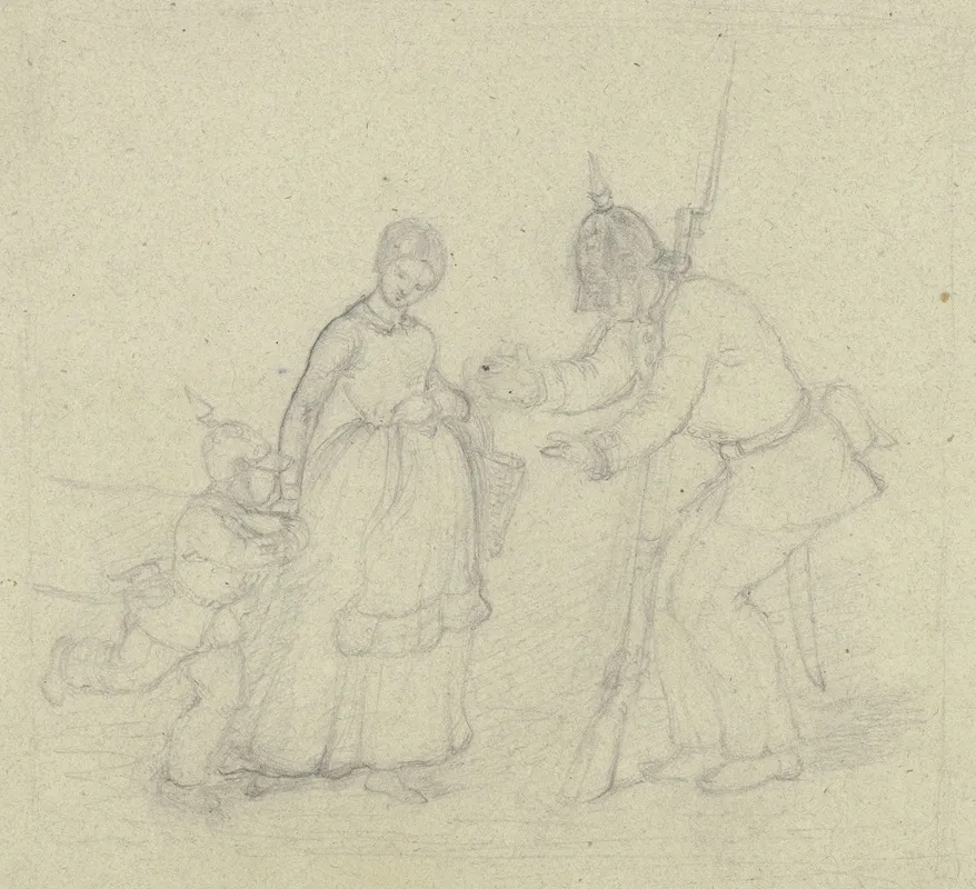 Einflus Der Preusen In Frankfurt Im Jahr 1848