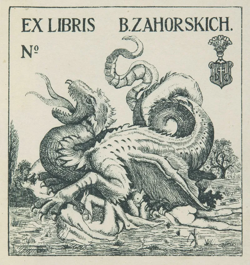 Ekslibris B Zahorskich