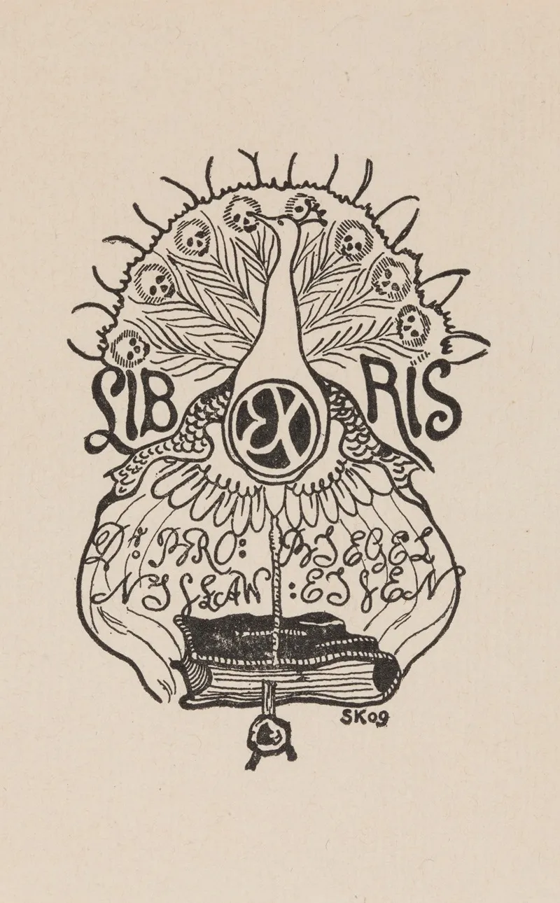 Ekslibris Bronislawa Biegeleisena