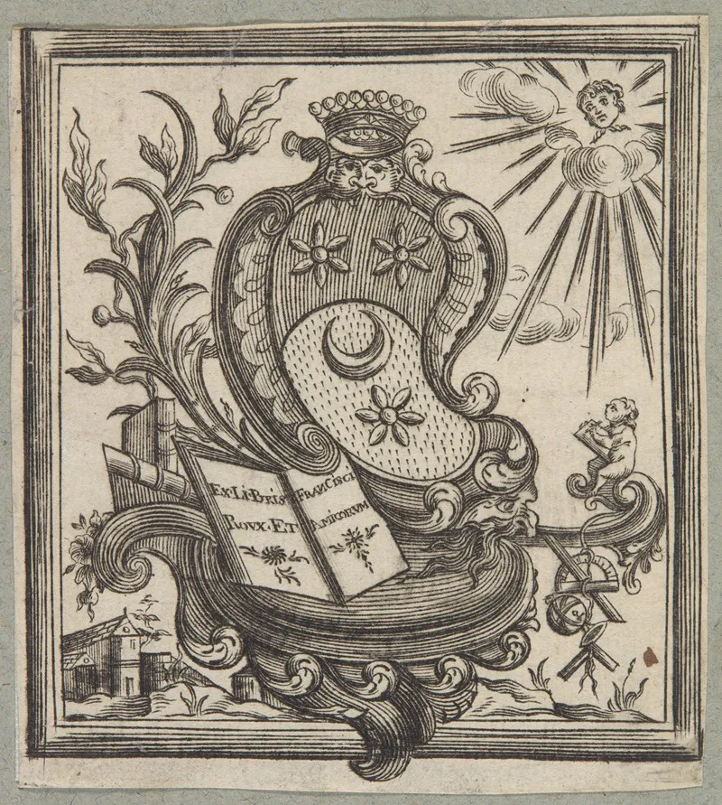 Ekslibris Francisci Roux Et Amicorum