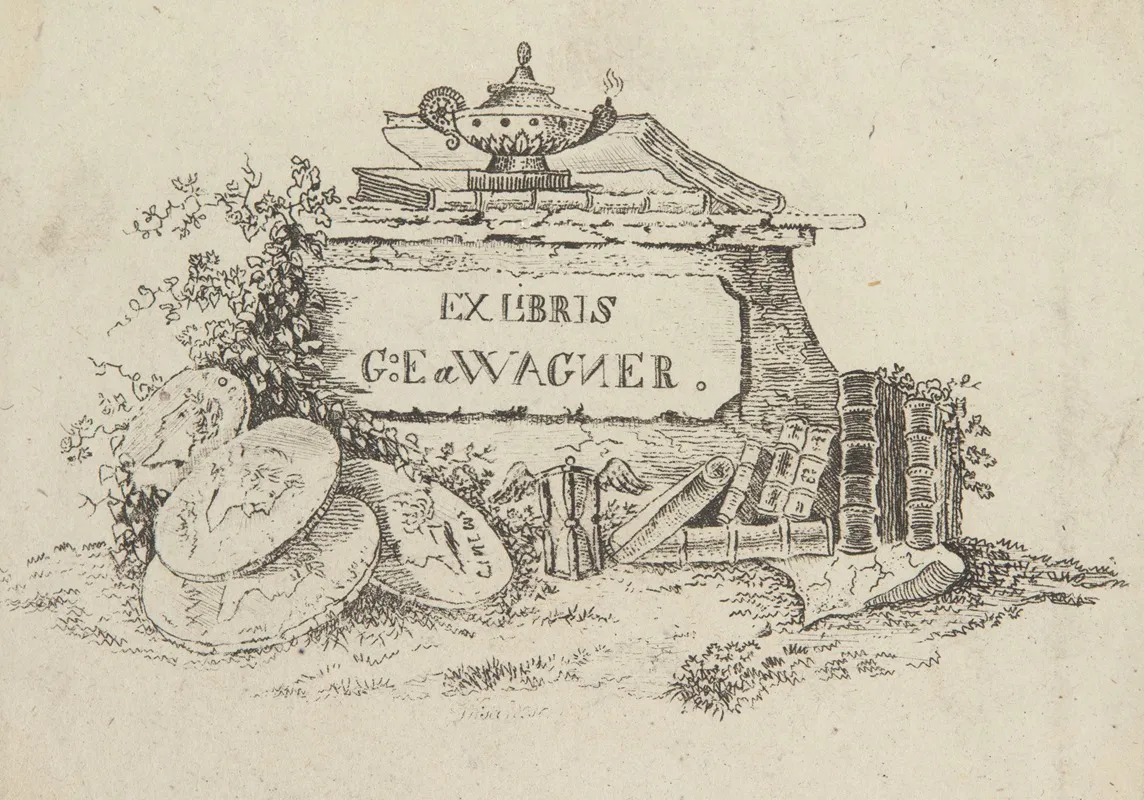 Ekslibris G E Wagner